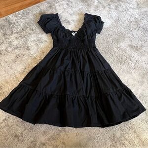 Princess Polly Black Daniela Mini Dress